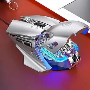 G10 USB Wired Macro Programming Gaming Mouse Colorful Water-Cooled Light 7200 DPI with LED Backlight 7 Button Black G10 USB Wired Macro Programming Gaming Mouse Colorful Water-Cooled Light 7200 DPI with LED Backlight 7 Button Black