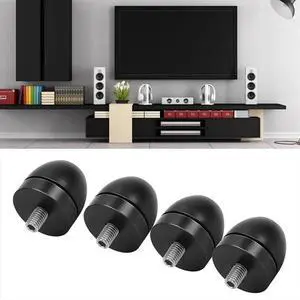 4 Pcs HIFI Audio Speakers Amplifier Chassis FE Ball Foot Pad Feet Base Nail Spikes Stands with M8 4 Pcs HIFI Audio Speakers Amplifier Chassis FE Ball Foot Pad Feet Base Nail Spikes Stands with M8