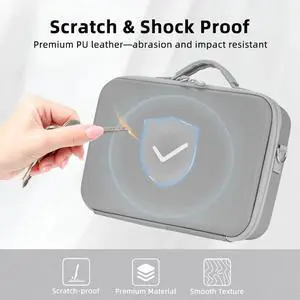 Carrying Case Travel Shoulder Bag for X5 Camera Accessories Storage Bag PU Handbag Box Carrying Case Travel Shoulder Bag for X5 Camera Accessories Storage Bag PU Handbag Box