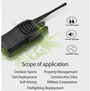 2Pcs -888S Walkie Talkie Two-Way Radio Set 888s UHF 400-470MHz 16CH Walkie-Talkie Radios 2Pcs -888S Walkie Talkie Two-Way Radio Set 888s UHF 400-470MHz 16CH Walkie-Talkie Radios