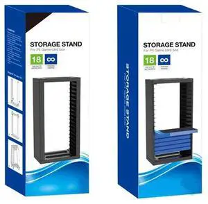 For Multifunctional Disic Storage Tower Games Discs Holder Vertical Stand 18 Game Disks Accessories For Multifunctional Disic Storage Tower Games Discs Holder Vertical Stand 18 Game Disks Accessories