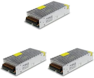 3X DC 12V 15A 180W Power Supply Transformer Switch AC 110V / 220V To DC 12V 20Amp Switching Adapter Converter LED(15 3X DC 12V 15A 180W Power Supply Transformer Switch AC 110V / 220V To DC 12V 20Amp Switching Adapter Converter LED(15