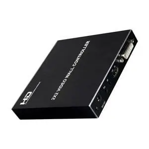 Video Wall Controller TV Splicing Box 1X2 1X3 1X4 -Compatible 4 Screen Splicer Edge Adjustment RS232 Video Wall Controller TV Splicing Box 1X2 1X3 1X4 -Compatible 4 Screen Splicer Edge Adjustment RS232
