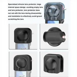 Cage Protective Case for X5,Metal Frame Expansion Adapter Mount with Lens Cover Camera Accessory Cage Protective Case for X5,Metal Frame Expansion Adapter Mount with Lens Cover Camera Accessory
