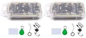 2X Chameleon V3.0 RFID Smart Chip Reader Emulator 125K 13.56M IC Card Tag Copyer+UID Keychain/CUID Card Read Writer 2X Chameleon V3.0 RFID Smart Chip Reader Emulator 125K 13.56M IC Card Tag Copyer+UID Keychain/CUID Card Read Writer