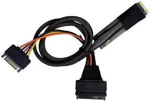 PCIe 4.0 M.2 to SFF-8639 U.2 SSD Adapter Cable Extension Cable High-Speed Data Transfer Plug-and-Play 42CM PCIe 4.0 M.2 to SFF-8639 U.2 SSD Adapter Cable Extension Cable High-Speed Data Transfer Plug-and-Play 42CM