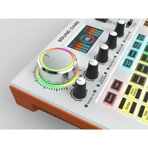 External Live Sound Card, Audio Mixer Board, for Live Streaming Music Recording Karaoke Singing Gaming Y300 External Live Sound Card, Audio Mixer Board, for Live Streaming Music Recording Karaoke Singing Gaming Y300