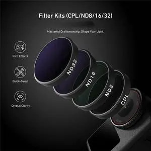 CPL ND8 ND16 ND32 Quick Release Lens Filter Set for Action 6 Camera,Filter Frame Kit Camera Accessories CPL ND8 ND16 ND32 Quick Release Lens Filter Set for Action 6 Camera,Filter Frame Kit Camera Accessories