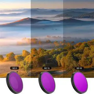 For Nano ND Filter Set ND8 ND16 ND32 ND64 Filter Enhanced Polarising HD Glass Essential Camera Accessories For Nano ND Filter Set ND8 ND16 ND32 ND64 Filter Enhanced Polarising HD Glass Essential Camera Accessories