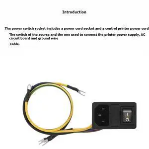For A2L Power Switch Socket (Compatible with A2L) - 3D Printer Accessory For A2L Power Switch Socket (Compatible with A2L) - 3D Printer Accessory