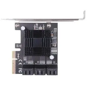 SATA 3 PCI Expansion Card PCI-E/PCIE SATA Controller SATA Multiplier SATA3 6Gbps ASMedia ASM1166 Chip for HDD SSD 1X SATA 3 PCI Expansion Card PCI-E/PCIE SATA Controller SATA Multiplier SATA3 6Gbps ASMedia ASM1166 Chip for HDD SSD 1X