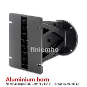 1PC DJ Speaker Tweeter Horn Aluminium Line Array Waveguide 1.4 Inch Professional Audio For Public Address Home HiFi Mixer Audio 1PC DJ Speaker Tweeter Horn Aluminium Line Array Waveguide 1.4 Inch Professional Audio For Public Address Home HiFi Mixer Audio