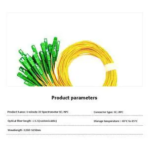 SC/ 1x32 Fiber Optical Splitter 1:32 Fiber Optic Splitter Coupler Low Insertion Loss SC/ Splitter for FTTH Network SC/ 1x32 Fiber Optical Splitter 1:32 Fiber Optic Splitter Coupler Low Insertion Loss SC/ Splitter for FTTH Network