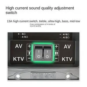800W 2 Way Speaker Audio Frequency Divider Treble Bass 2 Unit Crossover Filters DIY HIFI Home Theater Durable Easy To Use 800W 2 Way Speaker Audio Frequency Divider Treble Bass 2 Unit Crossover Filters DIY HIFI Home Theater Durable Easy To Use