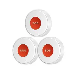 Security Alarm SOS Button Tuya One Key Emergency Panic Device 3Pcs For Elderly Kids Home Smart Life Remote Security Alarm SOS Button Tuya One Key Emergency Panic Device 3Pcs For Elderly Kids Home Smart Life Remote