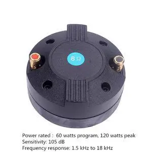 1PC DJ Speaker Horn Tweeter 34mm Voice Coil Diaphragm HiFi Treble Accessories For Studio Home Theater Mixer Professional Audio 1PC DJ Speaker Horn Tweeter 34mm Voice Coil Diaphragm HiFi Treble Accessories For Studio Home Theater Mixer Professional Audio