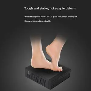 M06 Mini Desktop Case MINI-ITX PC Chassis Versatile and Efficient Industrial Control Case with Foot Stand M06 Mini Desktop Case MINI-ITX PC Chassis Versatile and Efficient Industrial Control Case with Foot Stand