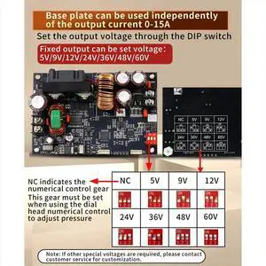 XY6015LV CNC Adjustable DC Power Supply Constant Voltage Constant Current Maintenance 15A/900W Step-Down Module XY6015LV CNC Adjustable DC Power Supply Constant Voltage Constant Current Maintenance 15A/900W Step-Down Module