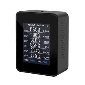 IDUD Multifunctional 8 In 1 Digital Air Monitor IDUD Multifunctional 8 In 1 Digital Air Monitor