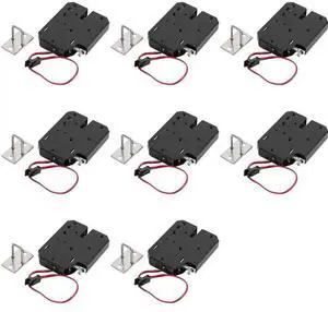 8X 12V 2A Electric Magnetic Lock 150KG/330Lb Fail Safe Holding Force Electromagnetic Door Access Control 8X 12V 2A Electric Magnetic Lock 150KG/330Lb Fail Safe Holding Force Electromagnetic Door Access Control