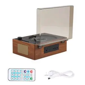 Retro CD Player Rechargeable Support CD BT USB 3.5Mm AUX CD Player Bluetooth-Compatible 5.0 Home Music Play Retro CD Player Rechargeable Support CD BT USB 3.5Mm AUX CD Player Bluetooth-Compatible 5.0 Home Music Play