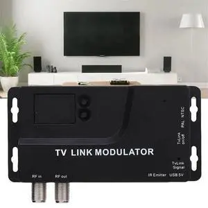 -Compatible to Modulator, 471.25MHz885.25MHz 1080P HD Coaxial Converter for TV Game Console Satellite Box DVD PC -Compatible to Modulator, 471.25MHz885.25MHz 1080P HD Coaxial Converter for TV Game Console Satellite Box DVD PC