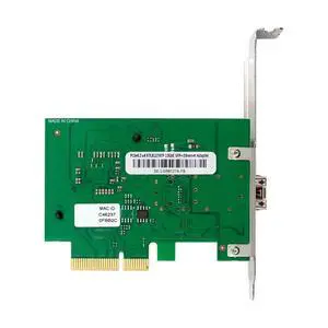 PCIe 4.0 X4 10G + Network Card RTL8127ATF Single Port Fiber Ethernet Adapter for NAS Server Win10/11 PCIe 4.0 X4 10G + Network Card RTL8127ATF Single Port Fiber Ethernet Adapter for NAS Server Win10/11