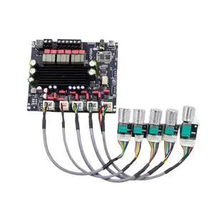 Q100H Bluetooth Digital Amplifier Board 2.1 Channel 50Wx2+ 100W Subwoofer Amplifier Board TPA3116 Supports For Qualcomm Apt Q100H Bluetooth Digital Amplifier Board 2.1 Channel 50Wx2+ 100W Subwoofer Amplifier Board TPA3116 Supports For Qualcomm Apt