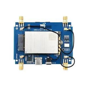 USB 3.2 Gen1 5G DONGLE Expansion Board with 4 Antennas Aluminum Alloy Shell Supports M.2 Key B Interface USB 3.2 Gen1 5G DONGLE Expansion Board with 4 Antennas Aluminum Alloy Shell Supports M.2 Key B Interface