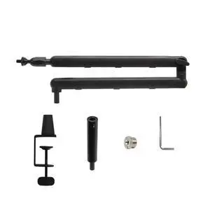 Mic Stand Desk, Heavy Duty Boom Bear With Desk Mount Clamp, Adjustable Microphone Stand Desk, Desk Mic Stand Mic Stand Desk, Heavy Duty Boom Bear With Desk Mount Clamp, Adjustable Microphone Stand Desk, Desk Mic Stand