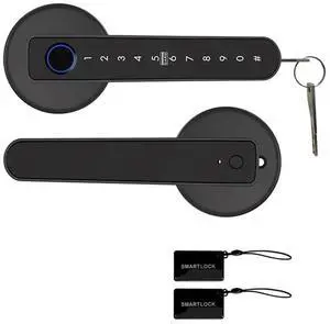 Smart Fingerprint Door Lock,Biometric Door Knob With Keypad, APP Control Handle For Bedroom, Office Hotel, Apartment Smart Fingerprint Door Lock,Biometric Door Knob With Keypad, APP Control Handle For Bedroom, Office Hotel, Apartment