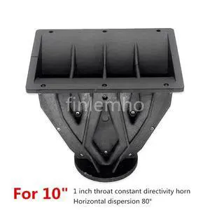 1PC DJ Speaker Tweeter Horn Line Array 1" Throat Wave Guide 206*155mm For Public Address System Professional Audio Home Theater 1PC DJ Speaker Tweeter Horn Line Array 1" Throat Wave Guide 206*155mm For Public Address System Professional Audio Home Theater