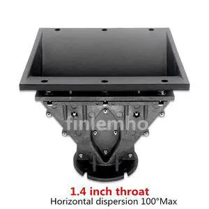 1PC DJ Speaker Tweeter Horn Line Array Waveguide 1.4" Throat HiFi Home Theater For 3 Inch Voice Coil Professional Audio DJ Mixer 1PC DJ Speaker Tweeter Horn Line Array Waveguide 1.4" Throat HiFi Home Theater For 3 Inch Voice Coil Professional Audio DJ Mixer