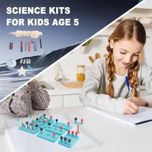 Kids Electricity Circuit Learning Kit Physics Experiment Kit Basic Educational ABS Electricity Magnetism Learning Tool Kids Electricity Circuit Learning Kit Physics Experiment Kit Basic Educational ABS Electricity Magnetism Learning Tool