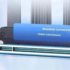 PCIe 5.0 X16 Riser Cable Compatible with PCIe 5.0 GPU 90 Degree Slot GPU Extension for 5090 25CM PCIe 5.0 X16 Riser Cable Compatible with PCIe 5.0 GPU 90 Degree Slot GPU Extension for 5090 25CM