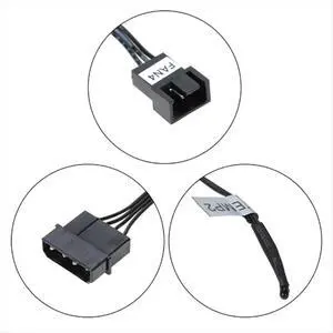 Multi-Function PC CPU 4 Channel Fan Controller Speed Control Adjuster LCD Cooling Front Panel Multi-Function PC CPU 4 Channel Fan Controller Speed Control Adjuster LCD Cooling Front Panel