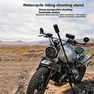 For X4 Motorcycle Selfie Stick for Action Camera for ONE R Mount 1.1m Extension Rod For X4 Motorcycle Selfie Stick for Action Camera for ONE R Mount 1.1m Extension Rod