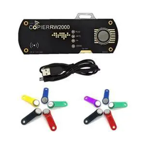 RFID Duplicator Copier Reader Writer TM RW2000& TM1990 Ibutton DS-1990A For 125Khz EM4305 EM4100 Key Tags Card Copying RFID Duplicator Copier Reader Writer TM RW2000& TM1990 Ibutton DS-1990A For 125Khz EM4305 EM4100 Key Tags Card Copying