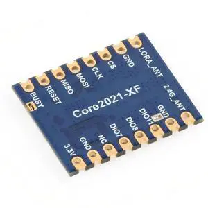 3PCS Core2021-HF Core2021 LoRa Dual Band Module 850MHz-930MHz LR2021 Low Power Multi-Protocol IoT LoRaWAN for Smart Home 3PCS Core2021-HF Core2021 LoRa Dual Band Module 850MHz-930MHz LR2021 Low Power Multi-Protocol IoT LoRaWAN for Smart Home