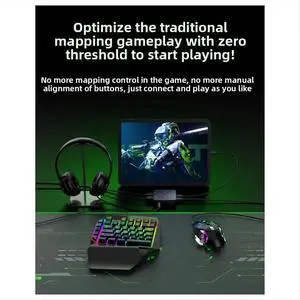 Mobile Game Keyboard for Force Mouse Controller Converter for Native Games for for Android for IOS Mobile Game Keyboard for Force Mouse Controller Converter for Native Games for for Android for IOS