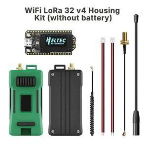 Meshtastic Heltec V4 LoRa 32 Dev-Board Case Set - SX1262 Dev-Board +Case Solar Powered BLE Without GNSS Meshtastic Heltec V4 LoRa 32 Dev-Board Case Set - SX1262 Dev-Board +Case Solar Powered BLE Without GNSS