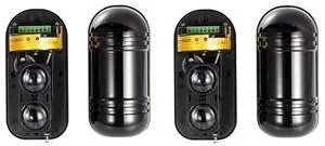 4X Rainproof 2 Beams Infrared Sensor Detector Alarm 100M Detect Distance For GSM Home Burglar System 4X Rainproof 2 Beams Infrared Sensor Detector Alarm 100M Detect Distance For GSM Home Burglar System