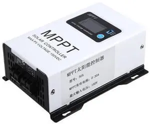 MPPT 150V Auto Voltage Reducing 30A Solar Charge Controller Touch Type For Lifepo4 Lithium Gellead GEL Lead Acid Systems MPPT 150V Auto Voltage Reducing 30A Solar Charge Controller Touch Type For Lifepo4 Lithium Gellead GEL Lead Acid Systems