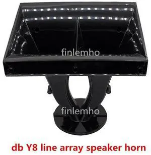 1PC Y8 Line Array Speaker Horn Dispersion 80° 1.4 Throat For DJ System Home Theater Car Truck Audio Professional 1PC Y8 Line Array Speaker Horn Dispersion 80° 1.4 Throat For DJ System Home Theater Car Truck Audio Professional