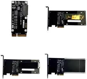 ADT R27C-BK3 PCIe 5.0 X4 to E1.S/E3.S Hard Drive Adapter Card 128Gbps SFF-TA-1002 Interface with Enclosureb ADT R27C-BK3 PCIe 5.0 X4 to E1.S/E3.S Hard Drive Adapter Card 128Gbps SFF-TA-1002 Interface with Enclosureb