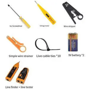 JAKEMY Multi-Functional 18-In-1 Network Maintenance Tool Kit-PS-P18 Alloy Steel Telecom Repair Set JAKEMY Multi-Functional 18-In-1 Network Maintenance Tool Kit-PS-P18 Alloy Steel Telecom Repair Set