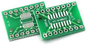 5 pieces SOP16/SSOP16/TSSOP16 SMT to DIP 0.65/1.27 adapter board 5 pieces SOP16/SSOP16/TSSOP16 SMT to DIP 0.65/1.27 adapter board