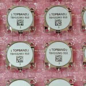 TBH102M3-910 860-960MHZ 25*25 Positive RF stripline circulator Isolators TBH102M3-910 860-960MHZ 25*25 Positive RF stripline circulator Isolators