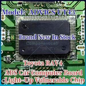 UT43 ADVICS For Toyota model RAV4 Prado ABS Computer Vulnerable power chip UT43 ADVICS For Toyota model RAV4 Prado ABS Computer Vulnerable power chip