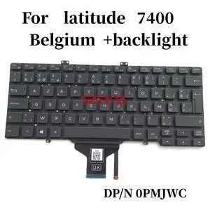 100%Belgium BE For Latitude 5400 5401 5410 5411 7400 7410 laptop keyboard backlight PMJWC 0PMJWC NSK-EWEBC 100%Belgium BE For Latitude 5400 5401 5410 5411 7400 7410 laptop keyboard backlight PMJWC 0PMJWC NSK-EWEBC